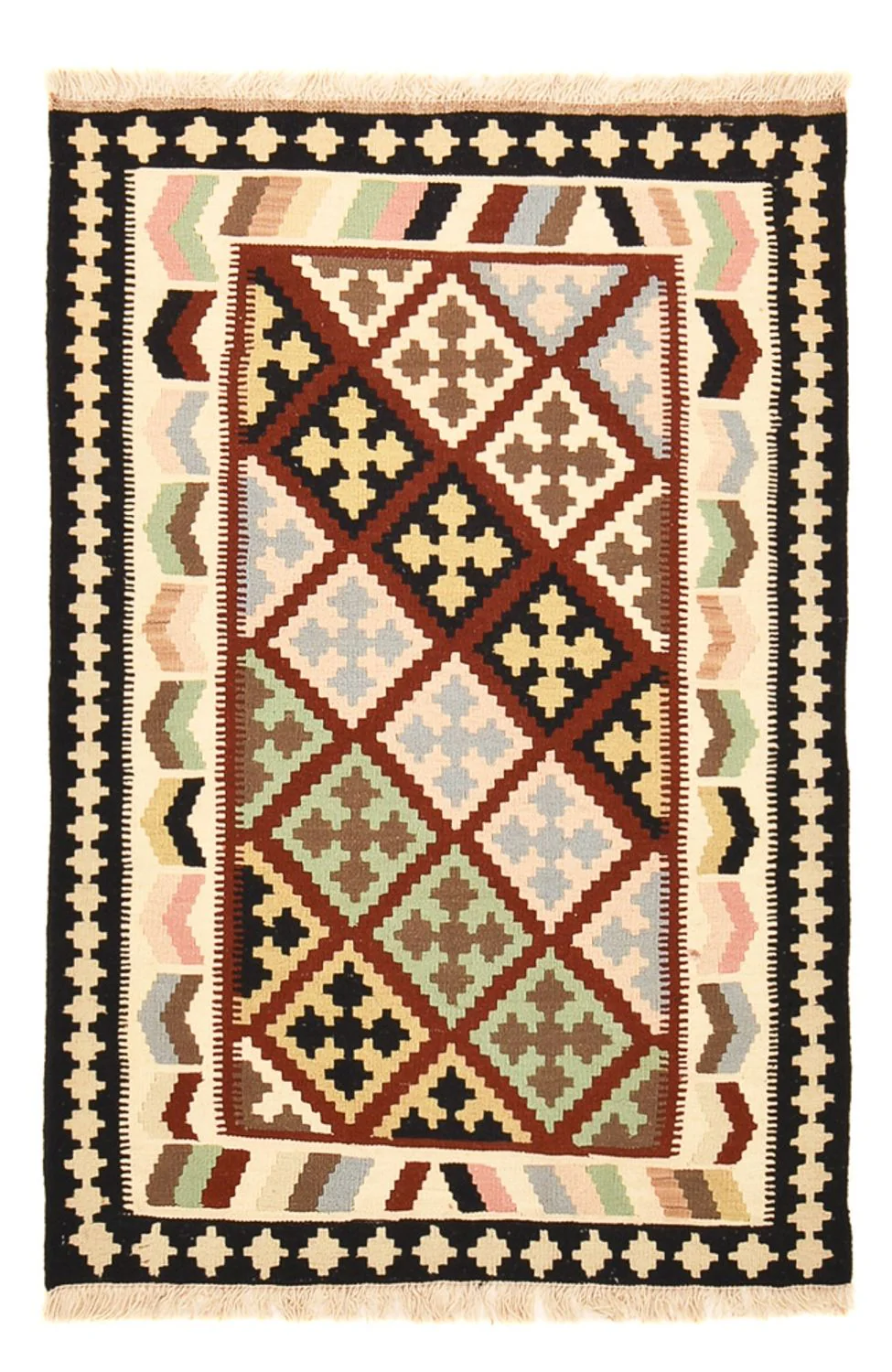 Kelim Fars Teppich 145x98cm