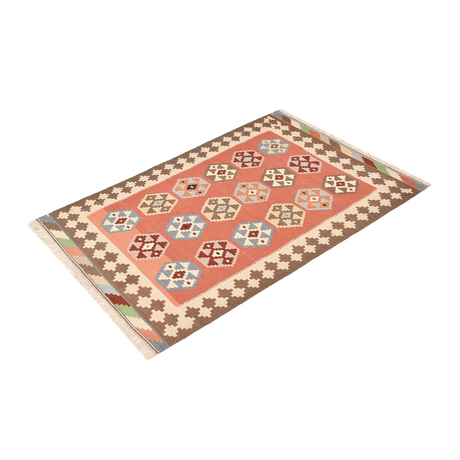 Kelim Fars Teppich 146x100cm - Image 5