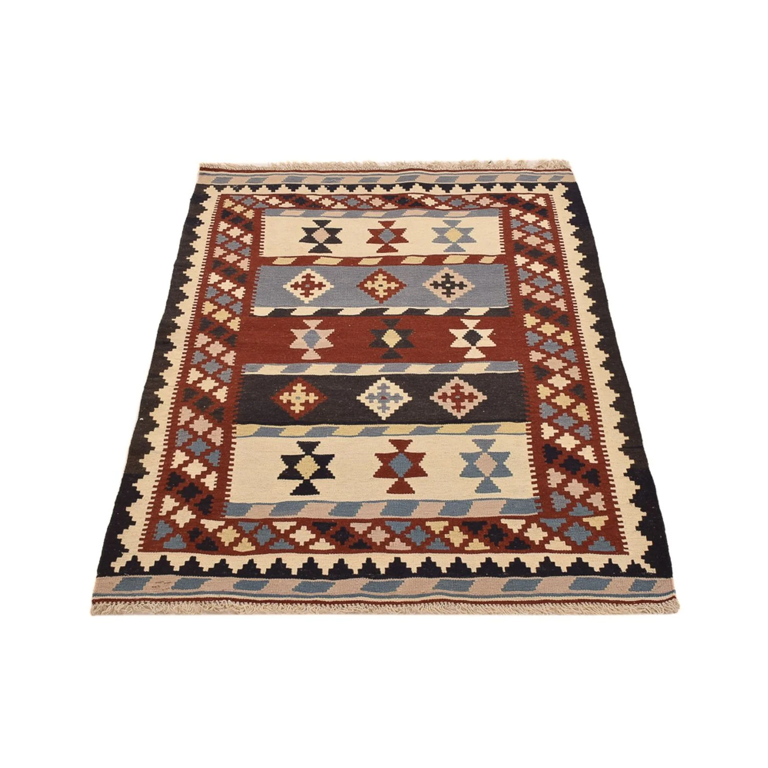 Kelim Fars Teppich 146x102cm - Image 4