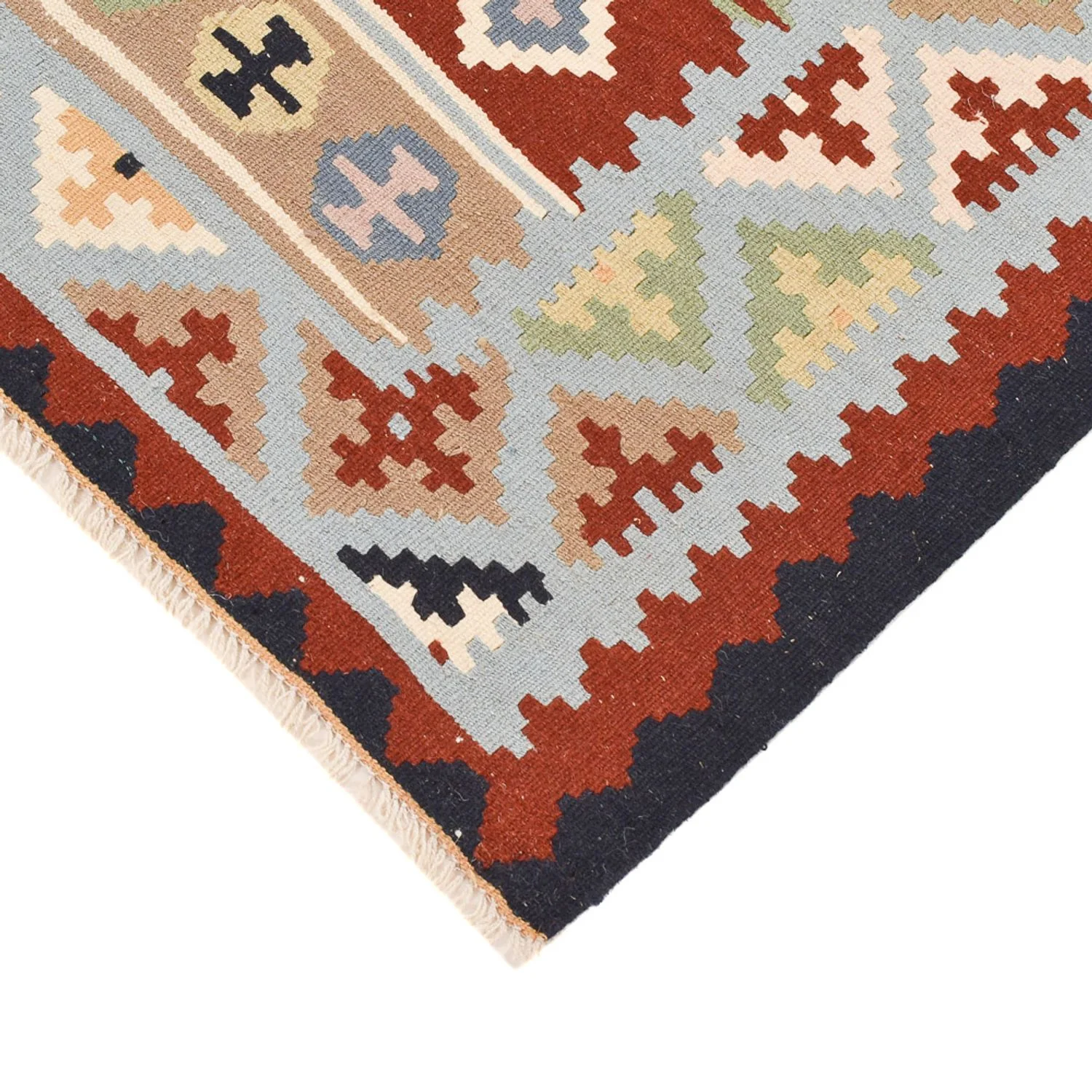 Kelim Teppich - Oriental - 146 x 103 cm - mehrfarbig - Image 2