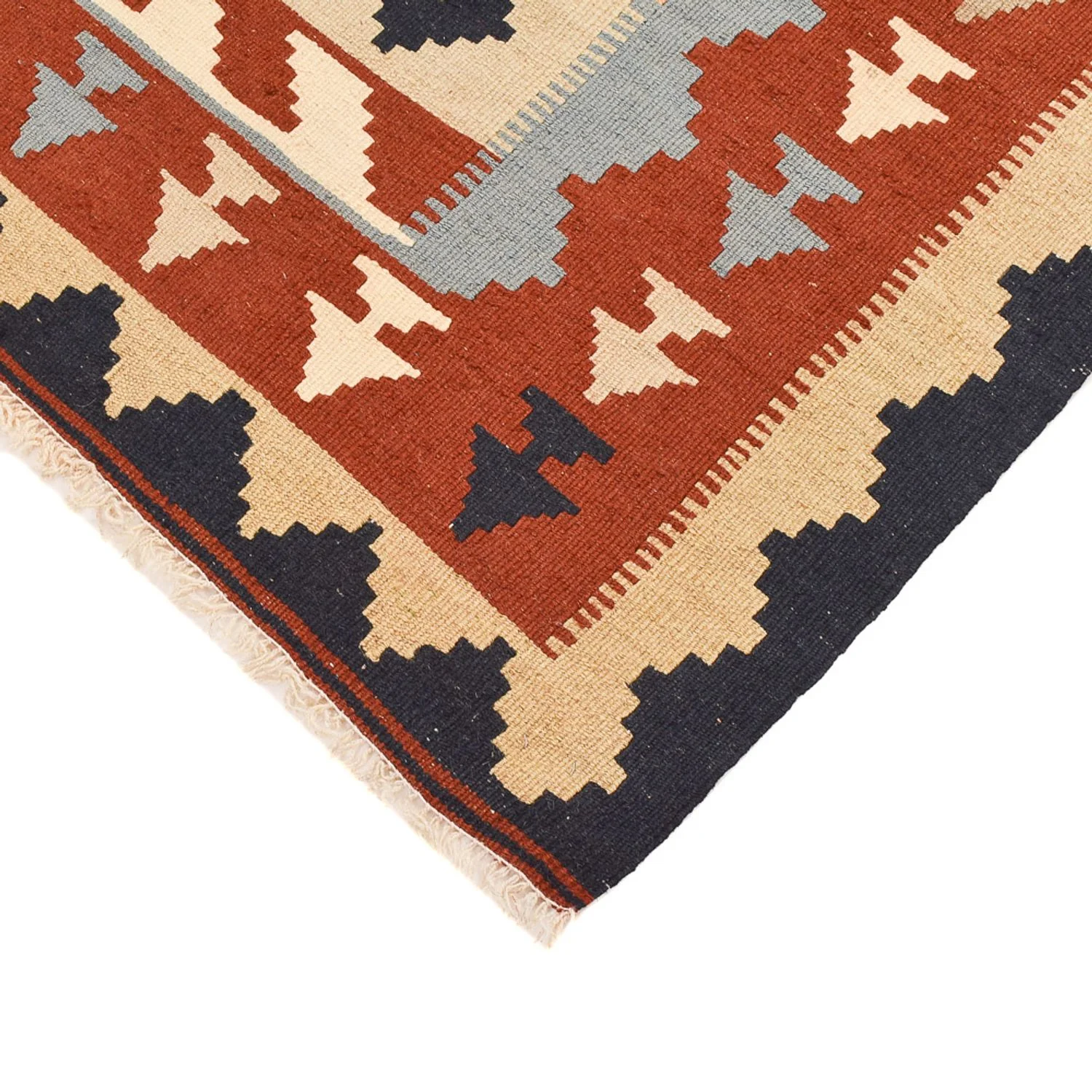 Kelim Teppich - Oriental - 146 x 104 cm - mehrfarbig - Image 2