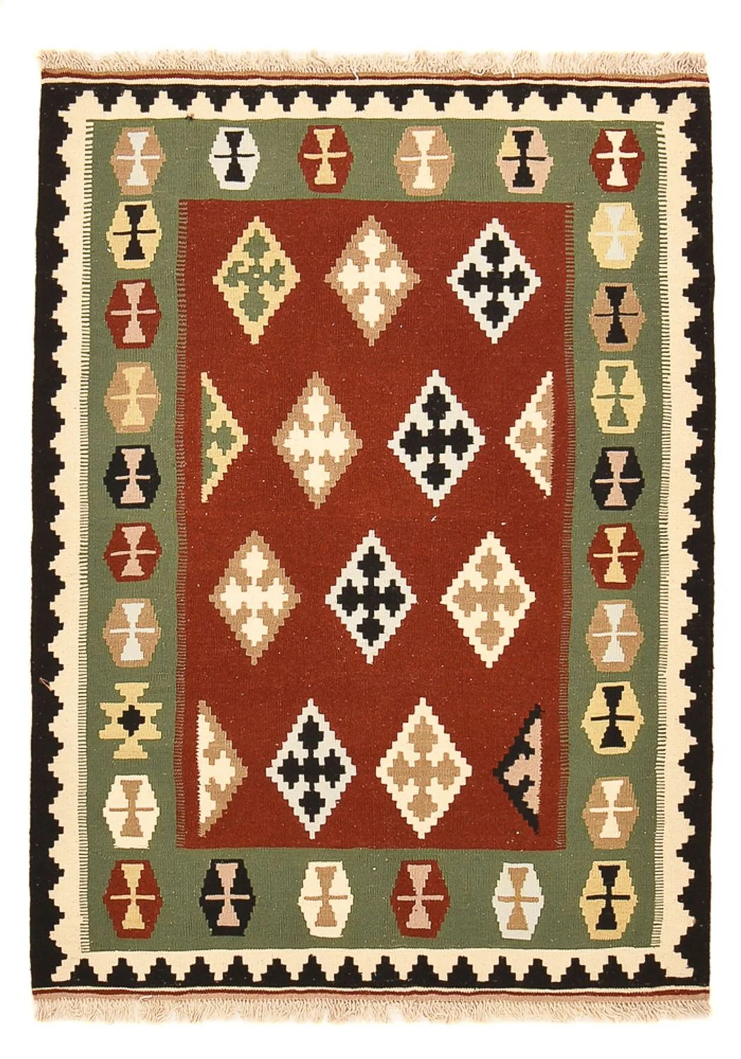Kelim Fars Teppich 146x110cm
