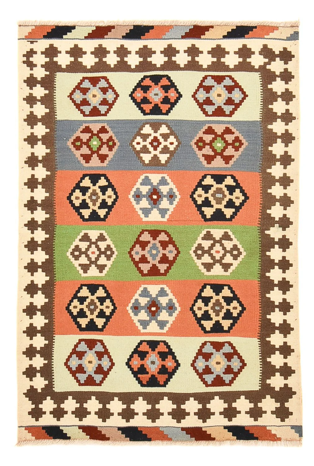 Kelim Fars Teppich 146x98cm