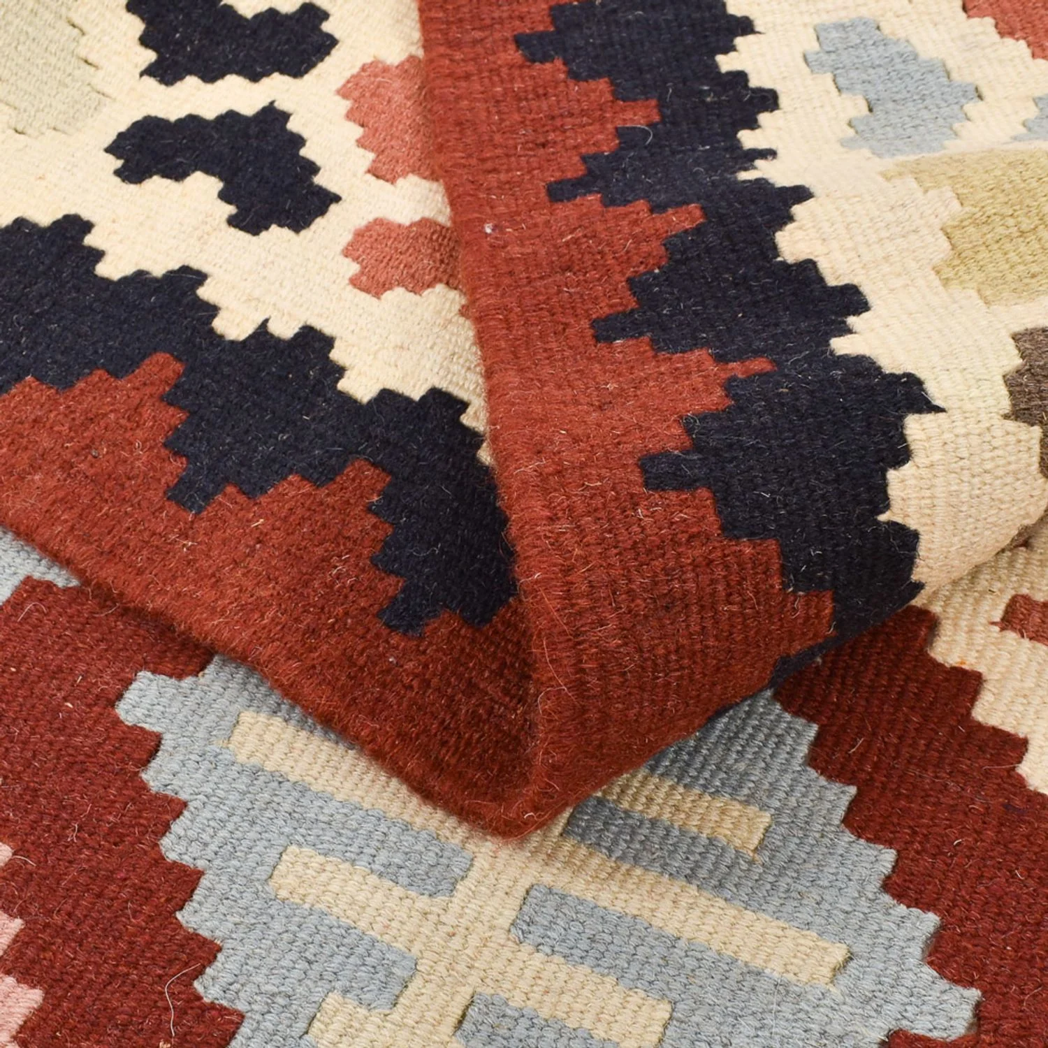 Kelim Fars Teppich 147x103cm - Image 4
