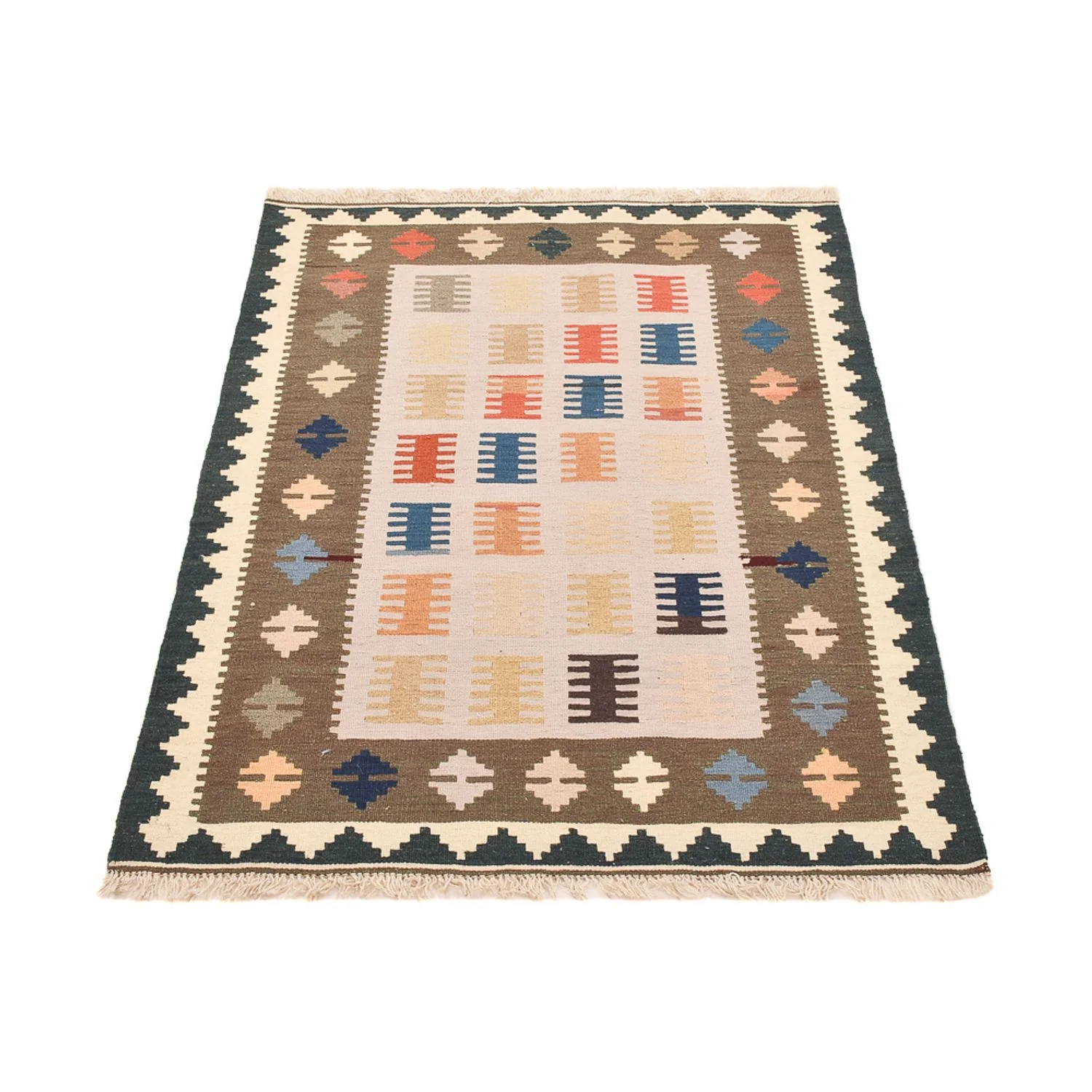 Kelim Fars Teppich 147x97cm - Image 5