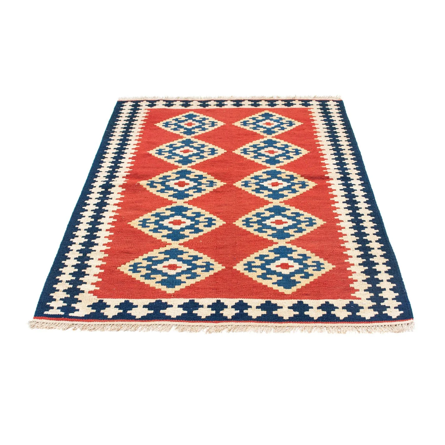 Kelim Teppich - Oriental 148 x 108 cm - rot - Image 5