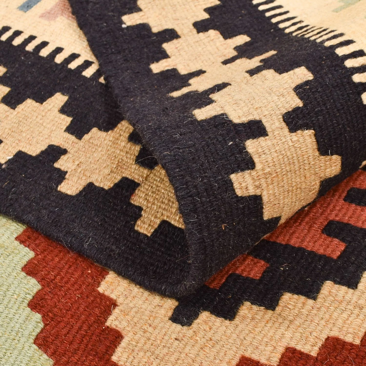 Kelim Teppich - Oriental - 150 x 103 cm - mehrfarbig - Image 4