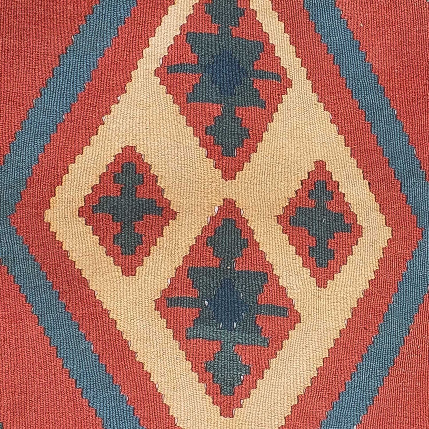 Kelim Teppich - Oriental 150 x 97 cm - dunkelrot - Image 2