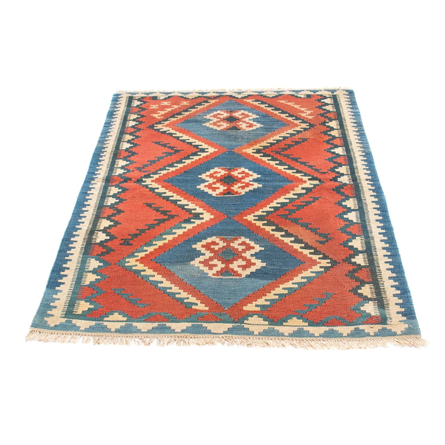 Kelim Teppich - Oriental 156 x 98 cm - rost - Image 5