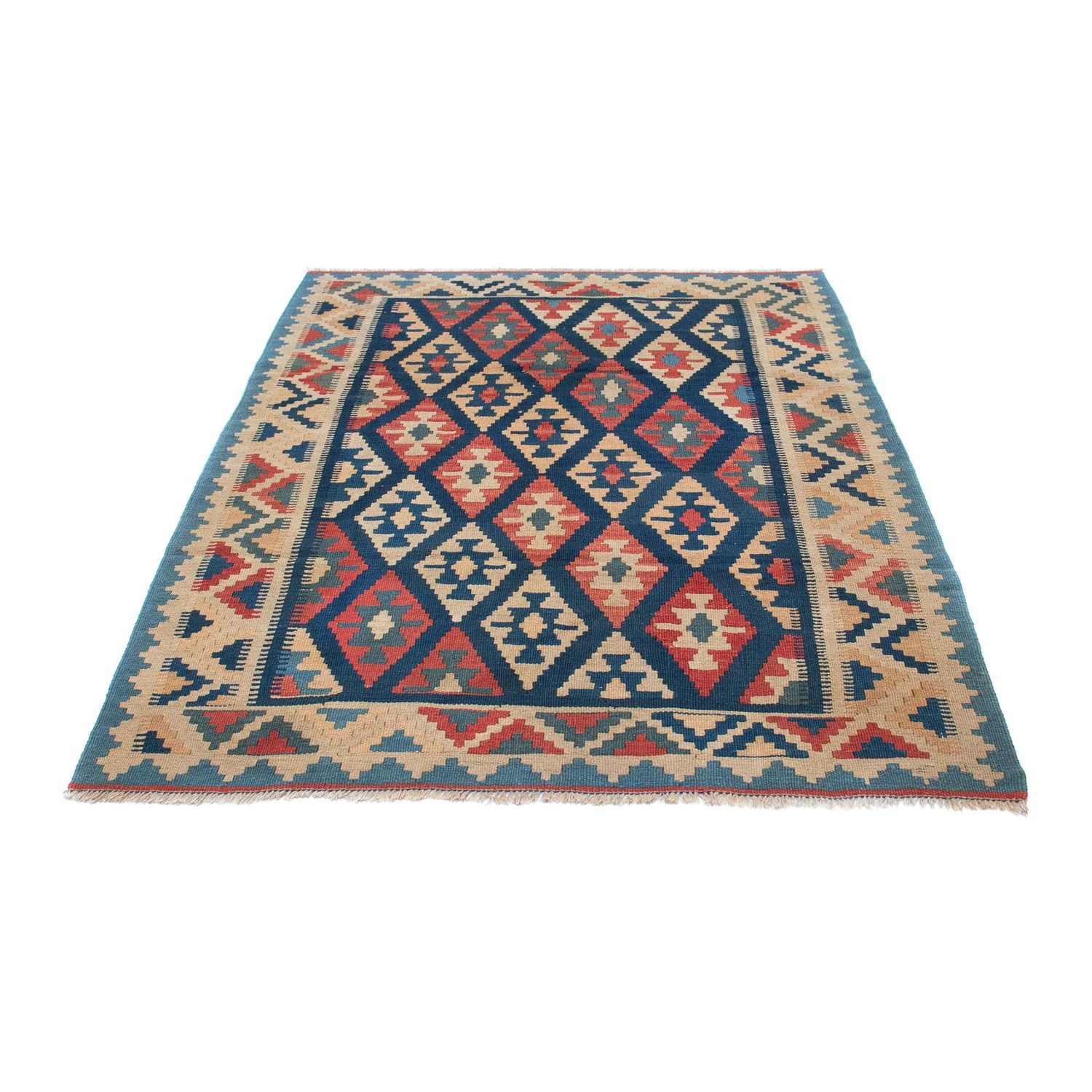 Kelim Teppich - Oriental 167 x 126 cm - mehrfarbig - Image 5