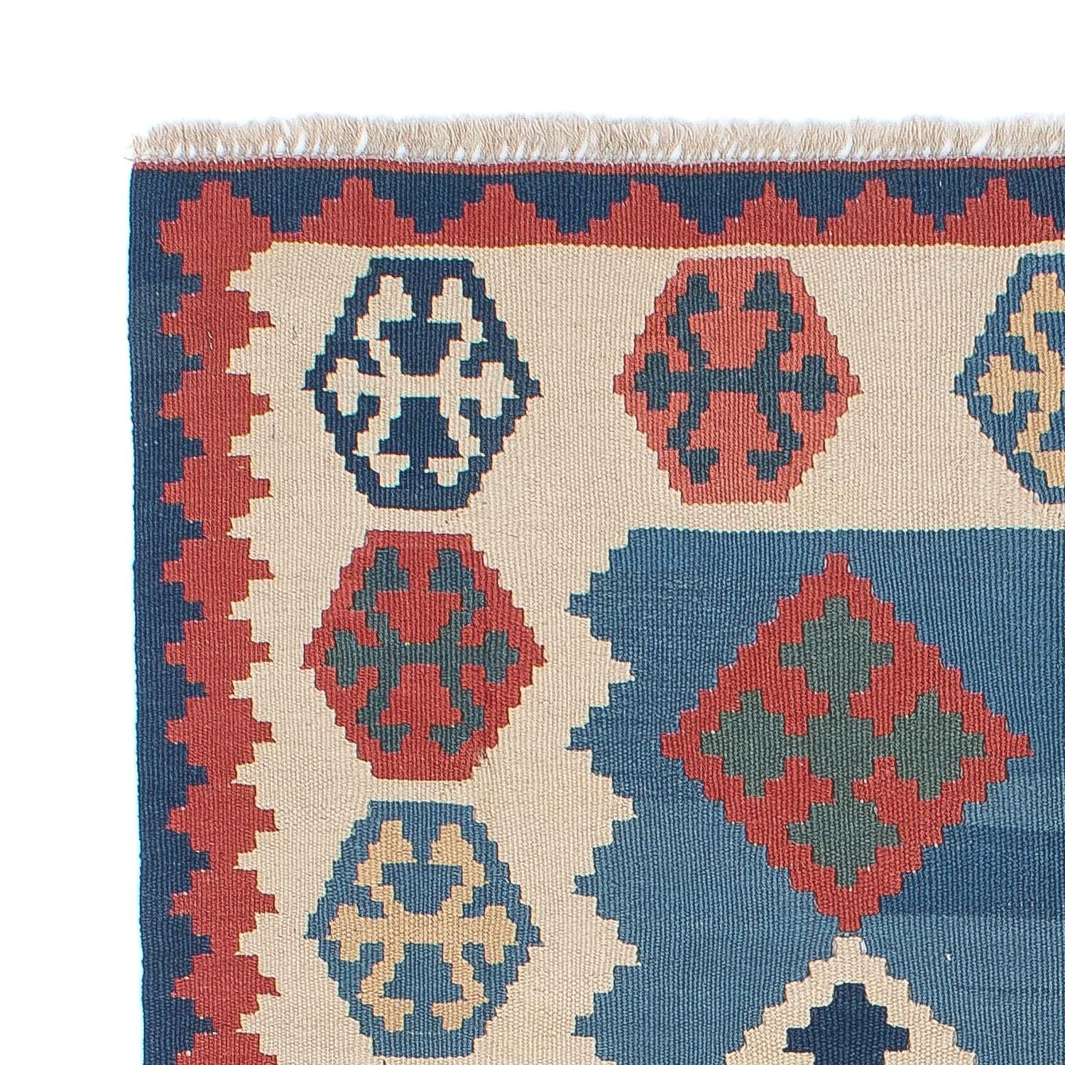 Kelim Teppich - Oriental 168 x 115 cm - blau - Image 3