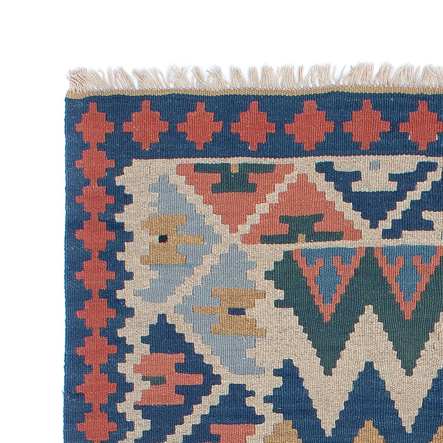 Kelim Teppich - Oriental 168 x 116 cm - mehrfarbig - Image 3