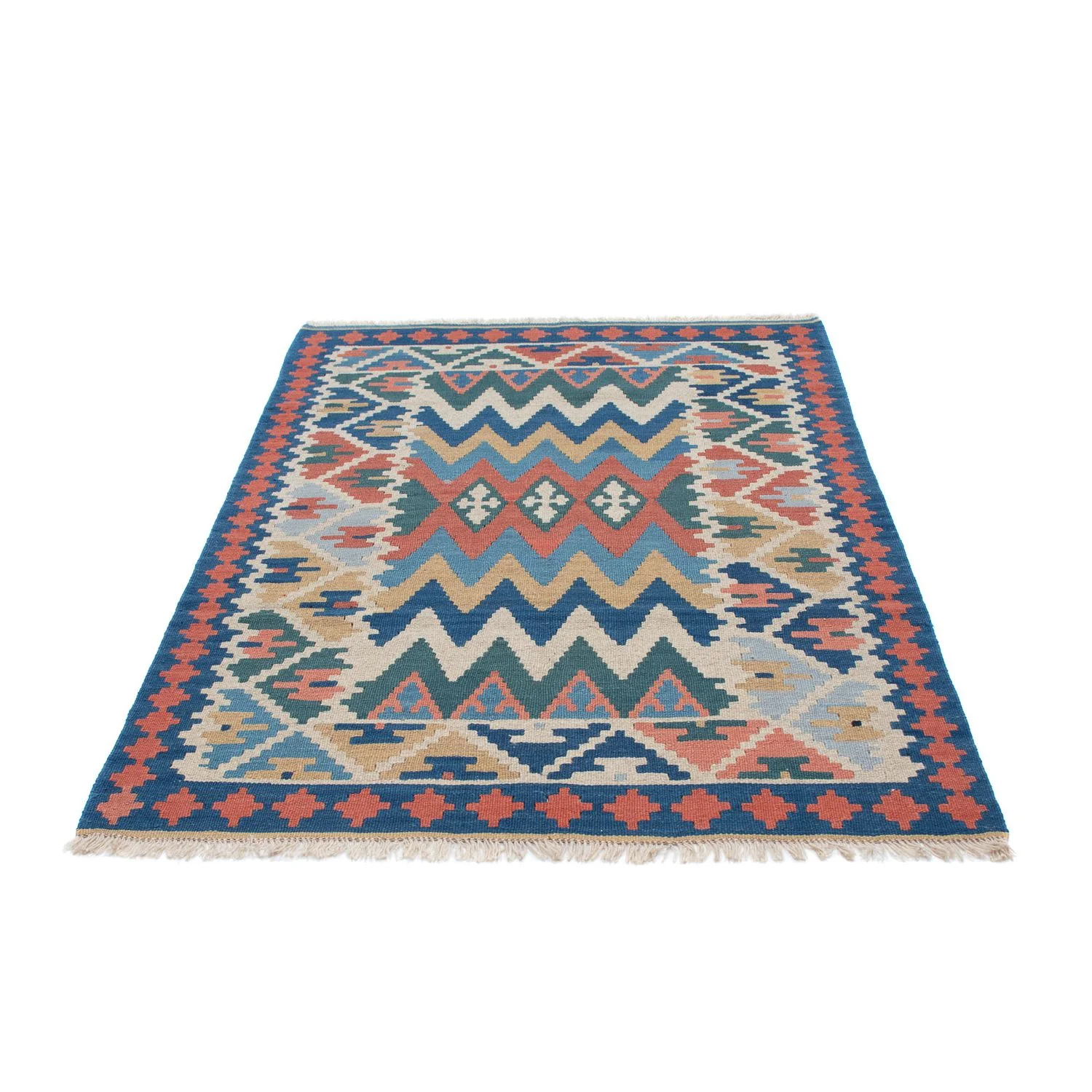 Kelim Teppich - Oriental 168 x 116 cm - mehrfarbig - Image 5