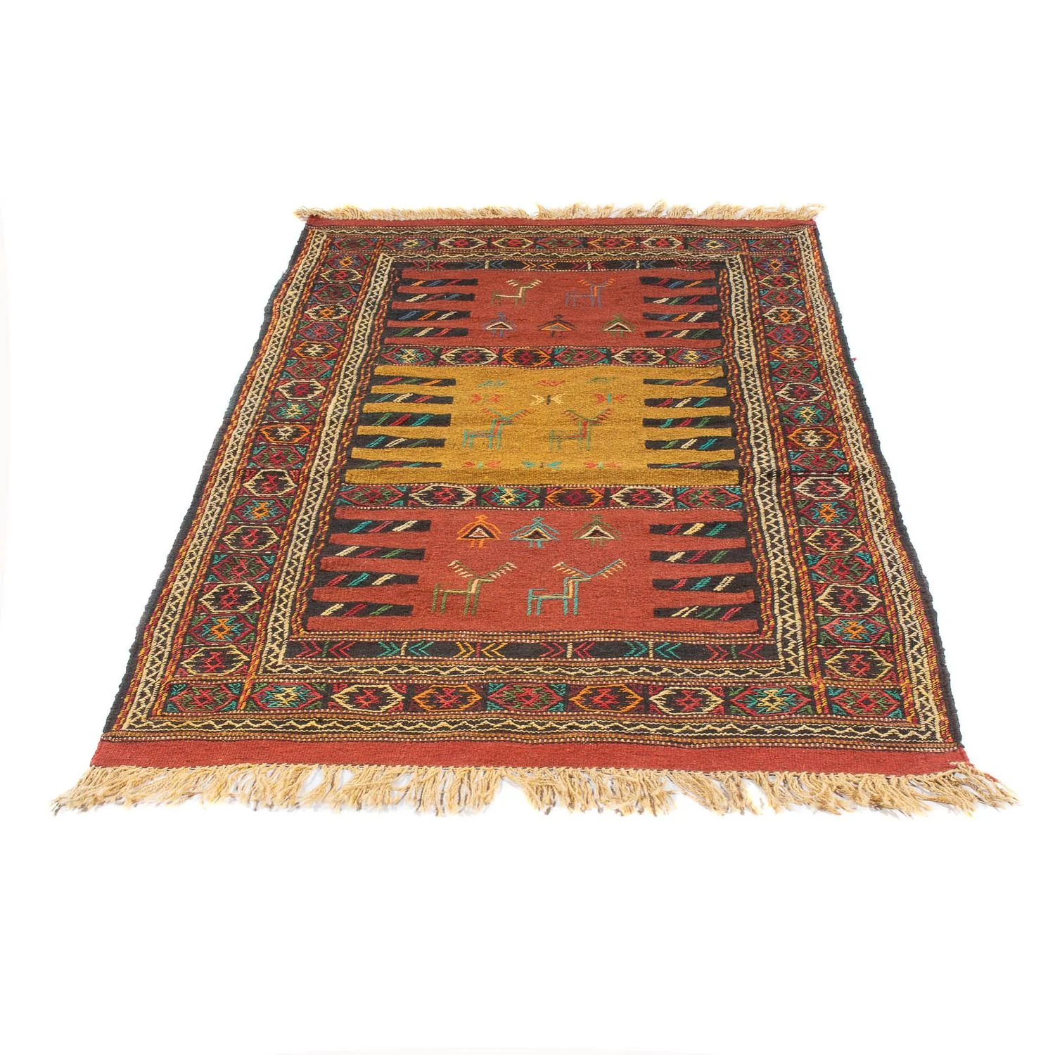 Kelim Senneh Teppich 170x100cm - Image 5
