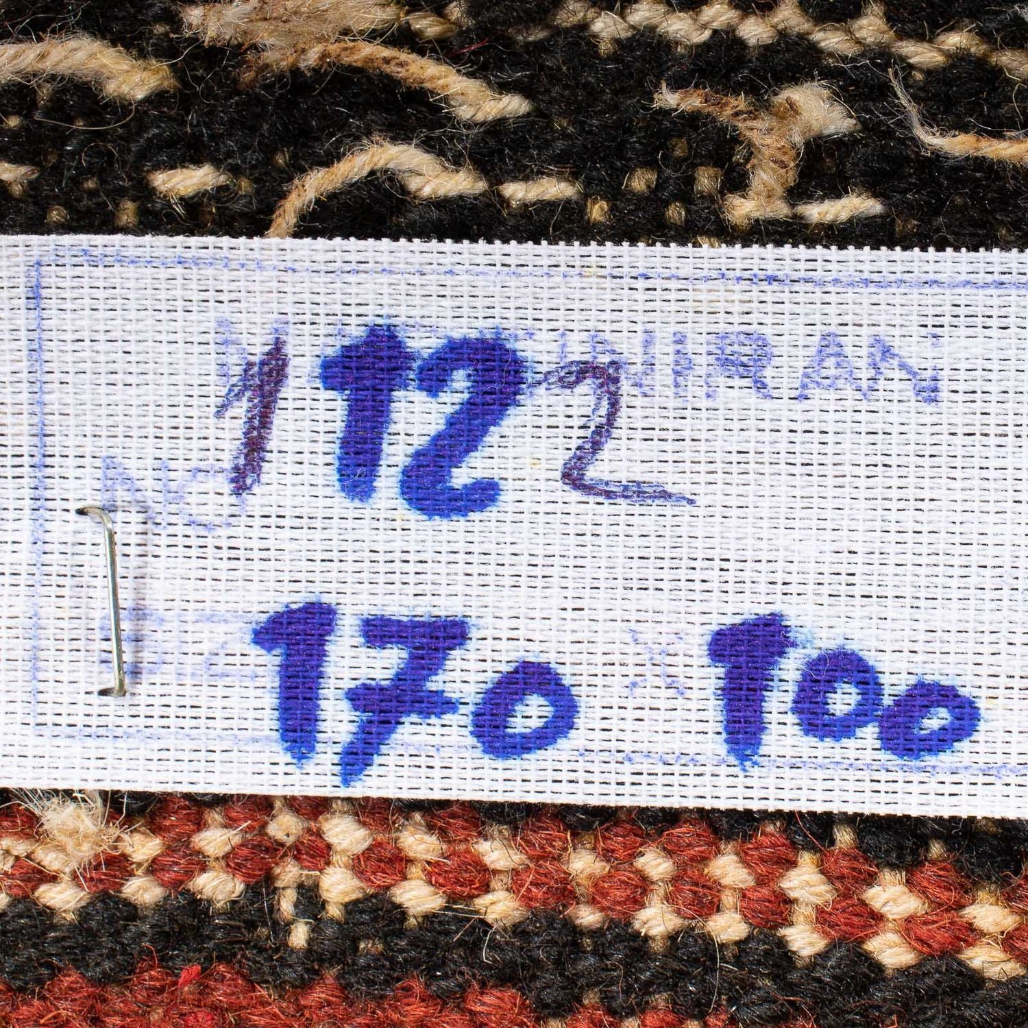 Kelim Senneh Teppich 170x100cm - Image 7