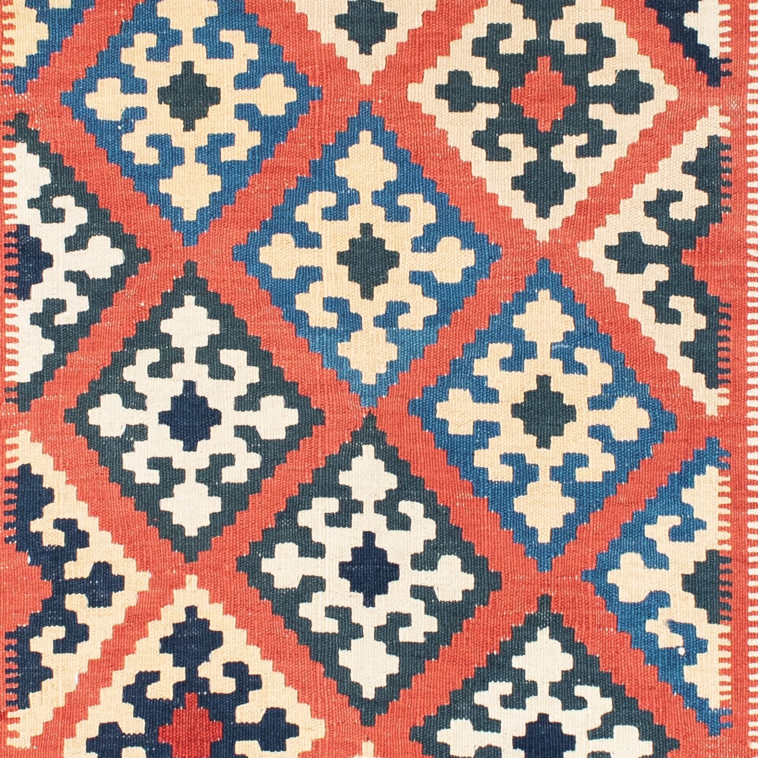Kelim Teppich - Oriental 171 x 123 cm - hellrot - Image 3
