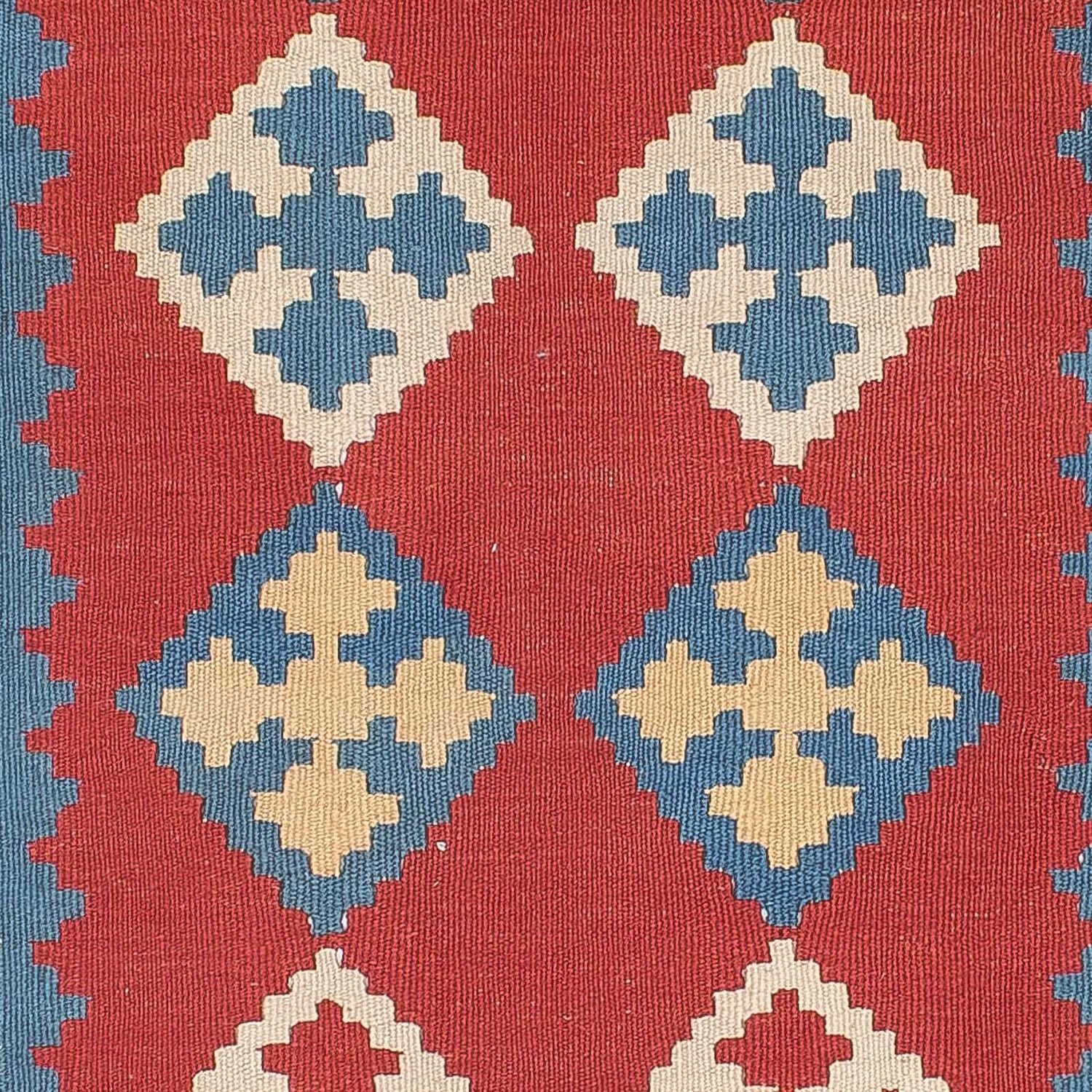 Kelim Teppich - Oriental 172 x 117 cm - dunkelrot - Image 2