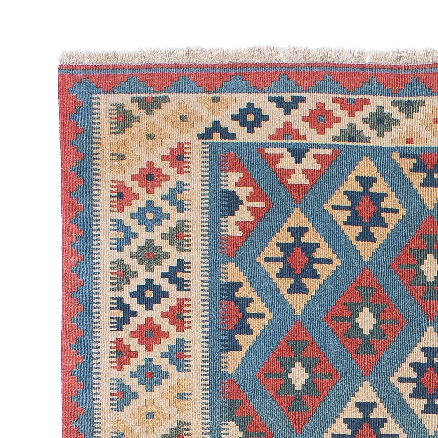 Kelim Teppich - Oriental 174 x 123 cm - blau - Image 3