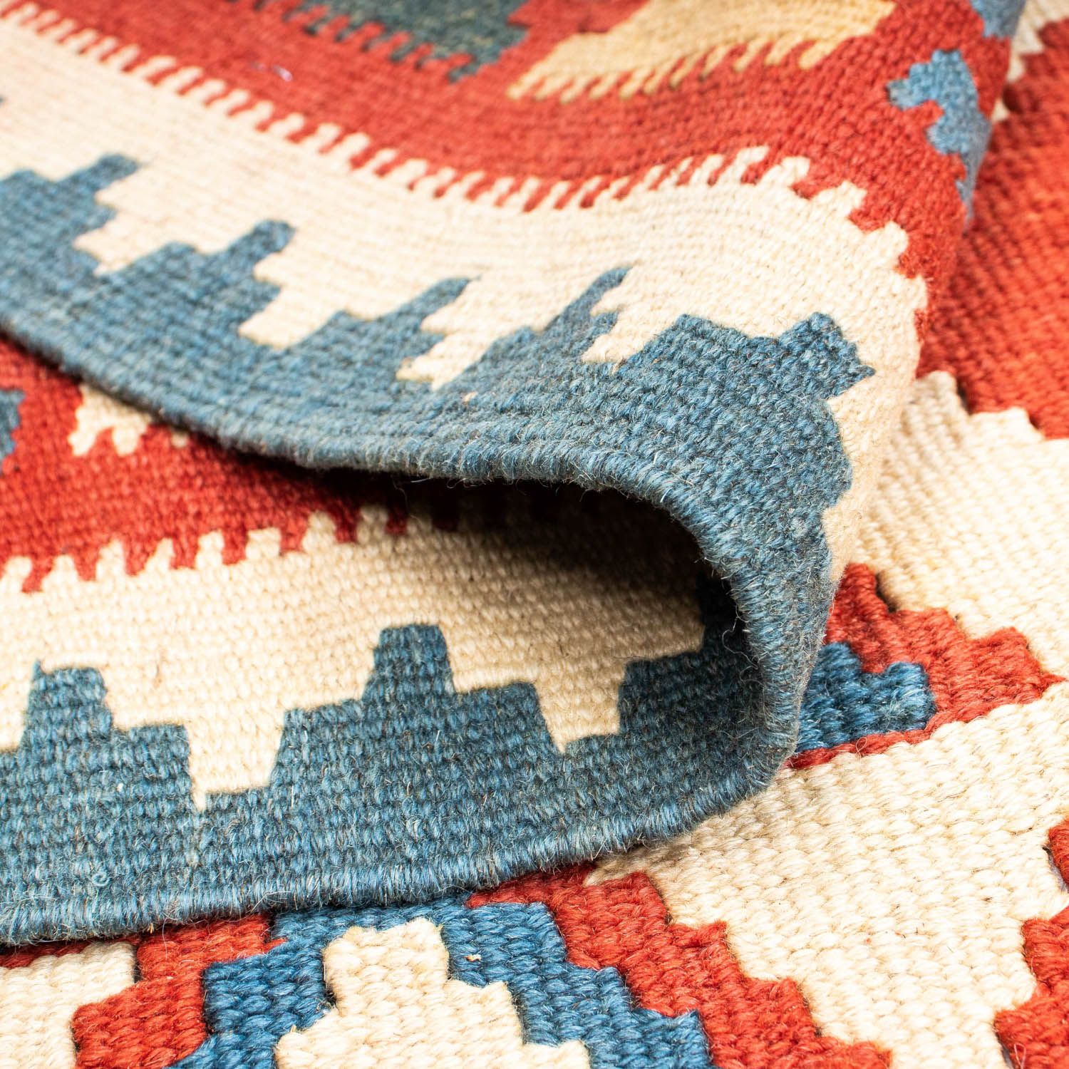 Kelim Teppich - Oriental 175 x 120 cm - beige - Image 4