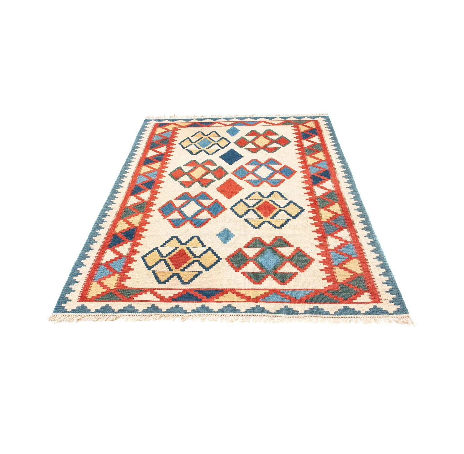 Kelim Teppich - Oriental 175 x 120 cm - beige - Image 5