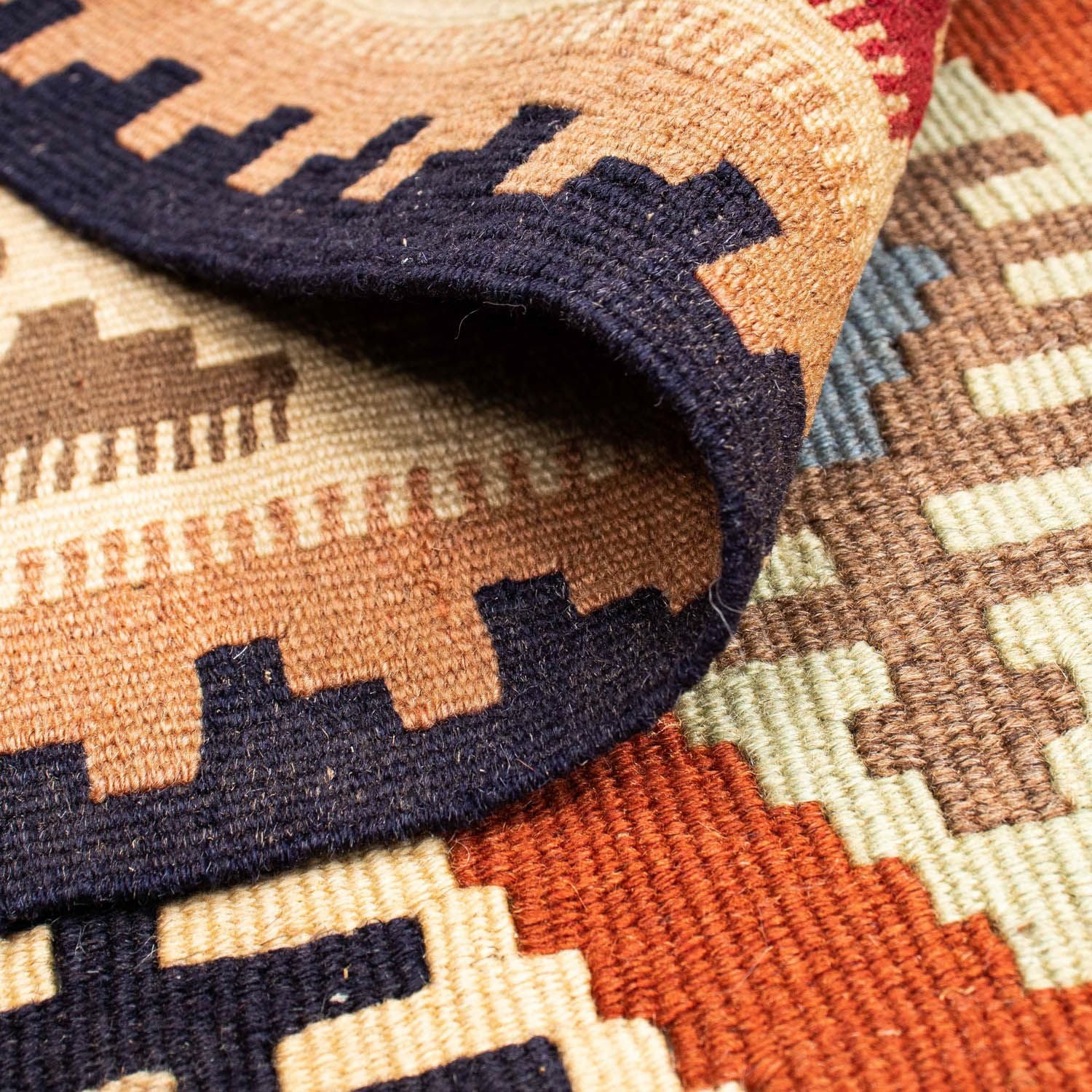 Kelim Teppich - Oriental 184 x 108 cm - beige - Image 4