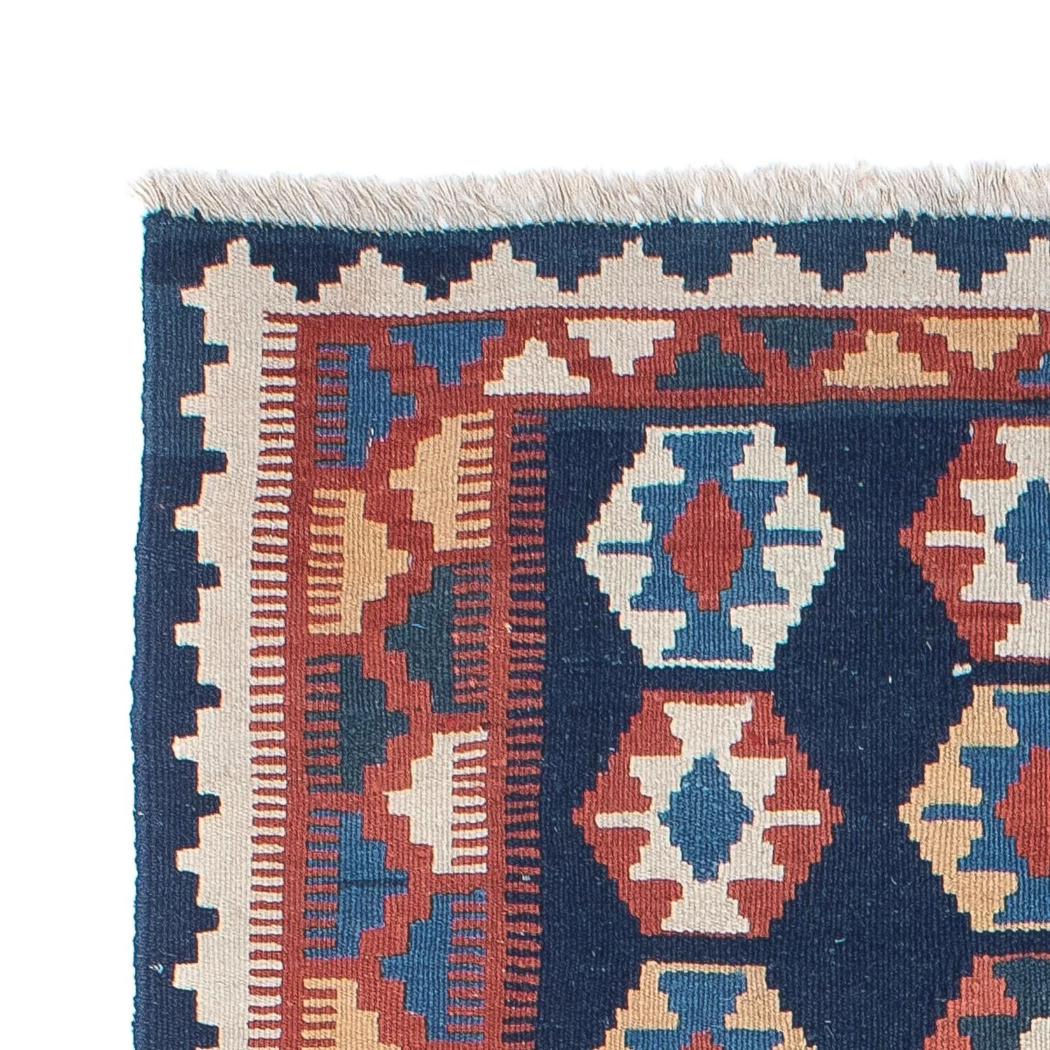 Kelim Teppich - Oriental 186 x 104 cm - blau - Image 3