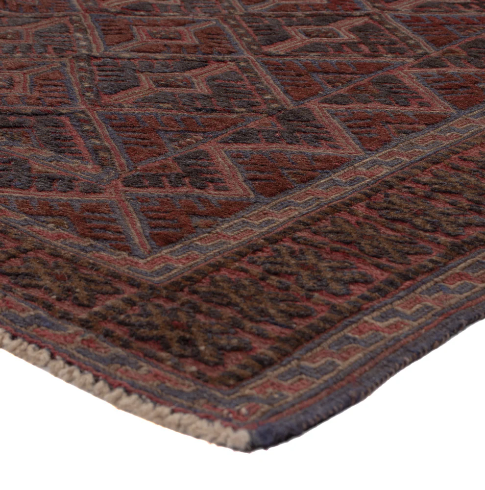 Kelim Afghan Teppich 186x142cm - Image 4