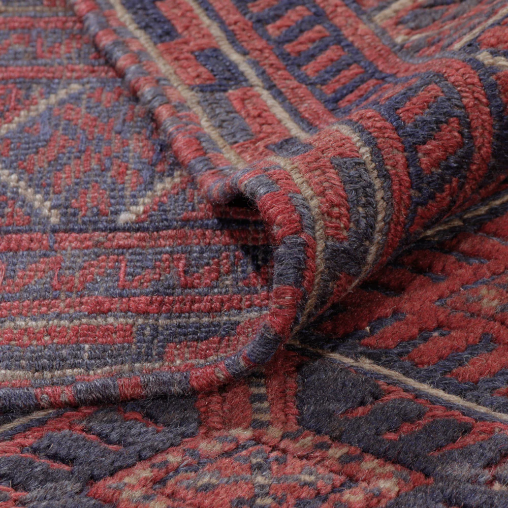 Kelim Afghan Teppich 186x152cm - Image 5