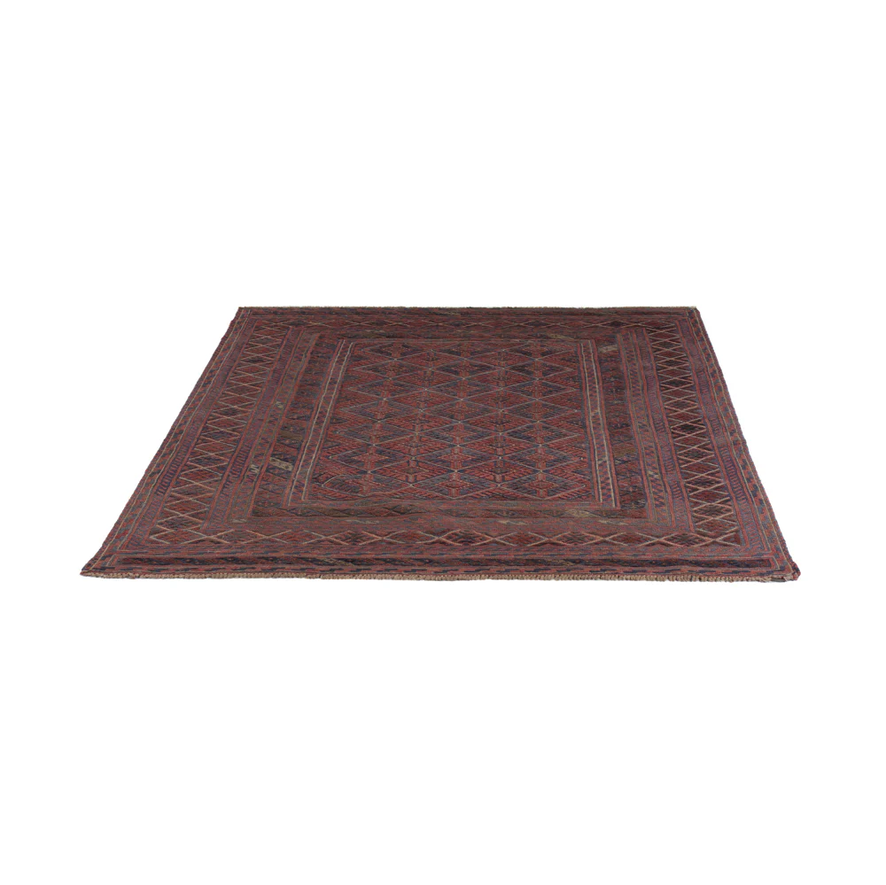 Kelim Afghan Teppich 186x152cm - Image 6