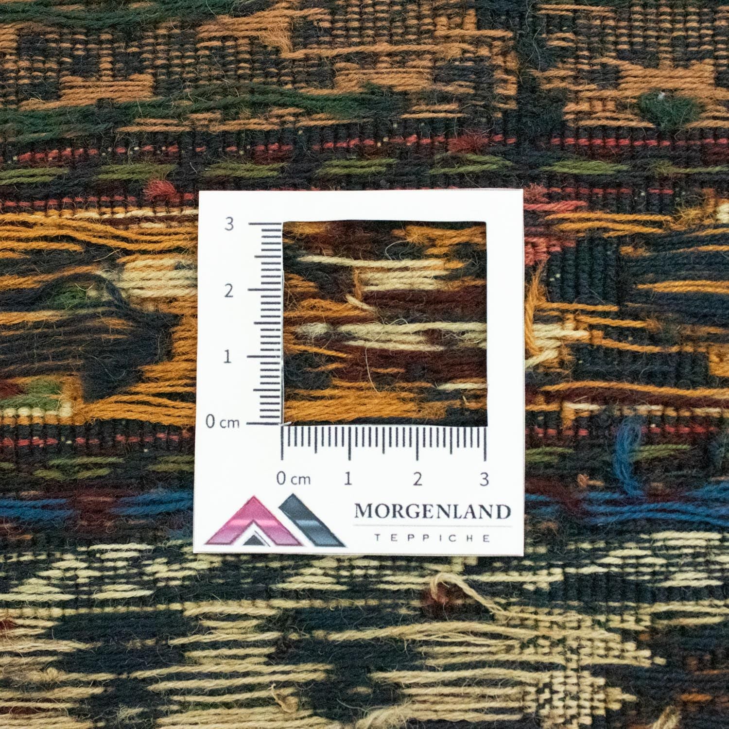 Kelim Afghan Teppich 186x89cm - Image 7