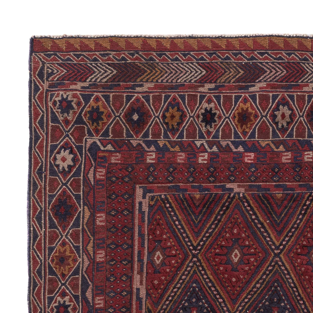 Kelim Afghan Teppich 187x145cm - Image 3