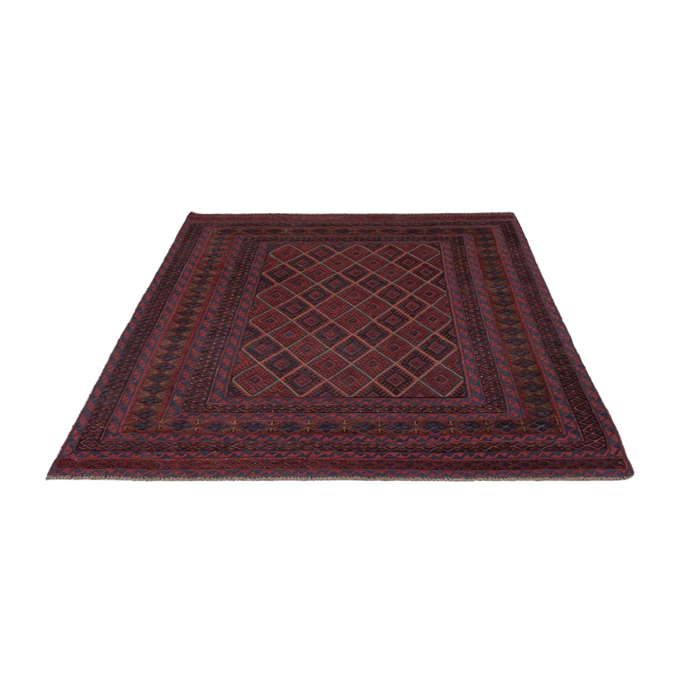 Kelim Afghan Teppich 187x151cm - Image 6