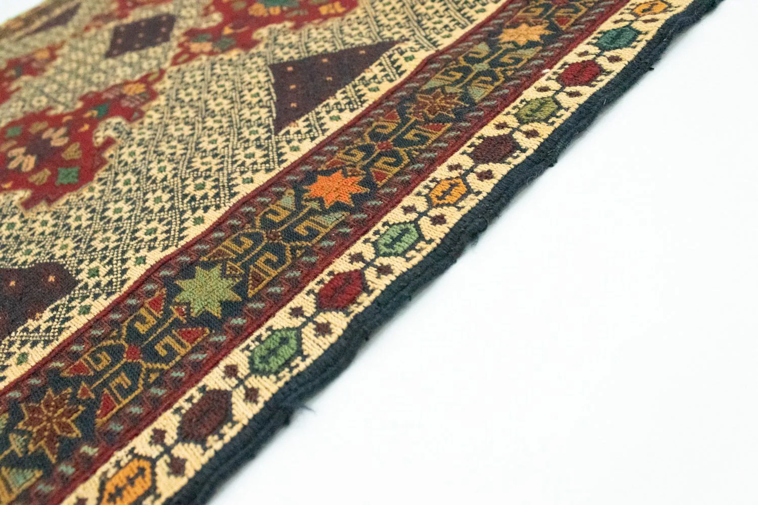 Kelim Afghan Teppich 187x90cm - Image 3