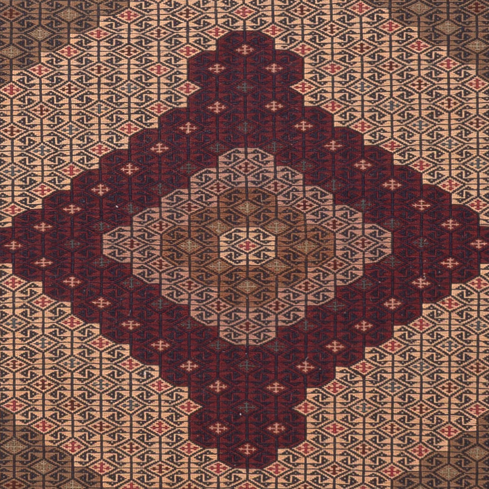 Kelim Afghan Teppich 188x127cm - Image 2