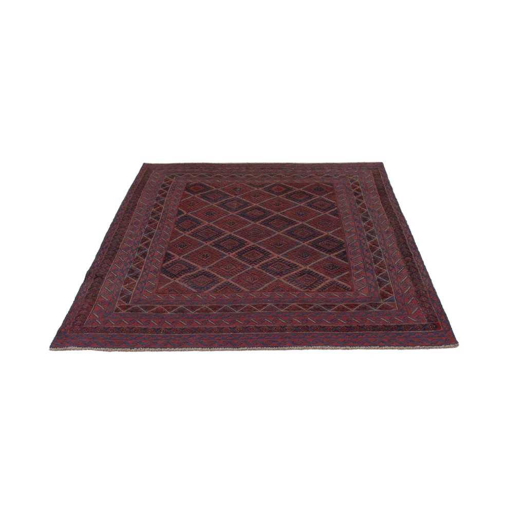 Kelim Afghan Teppich 188x150cm - Image 6