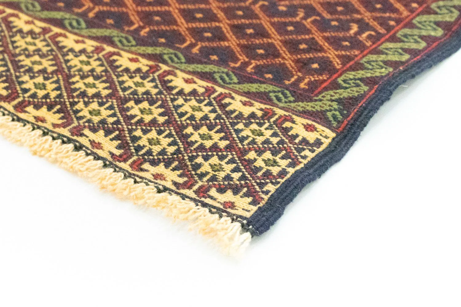 Kelim Afghan Teppich 188x85cm - Image 2