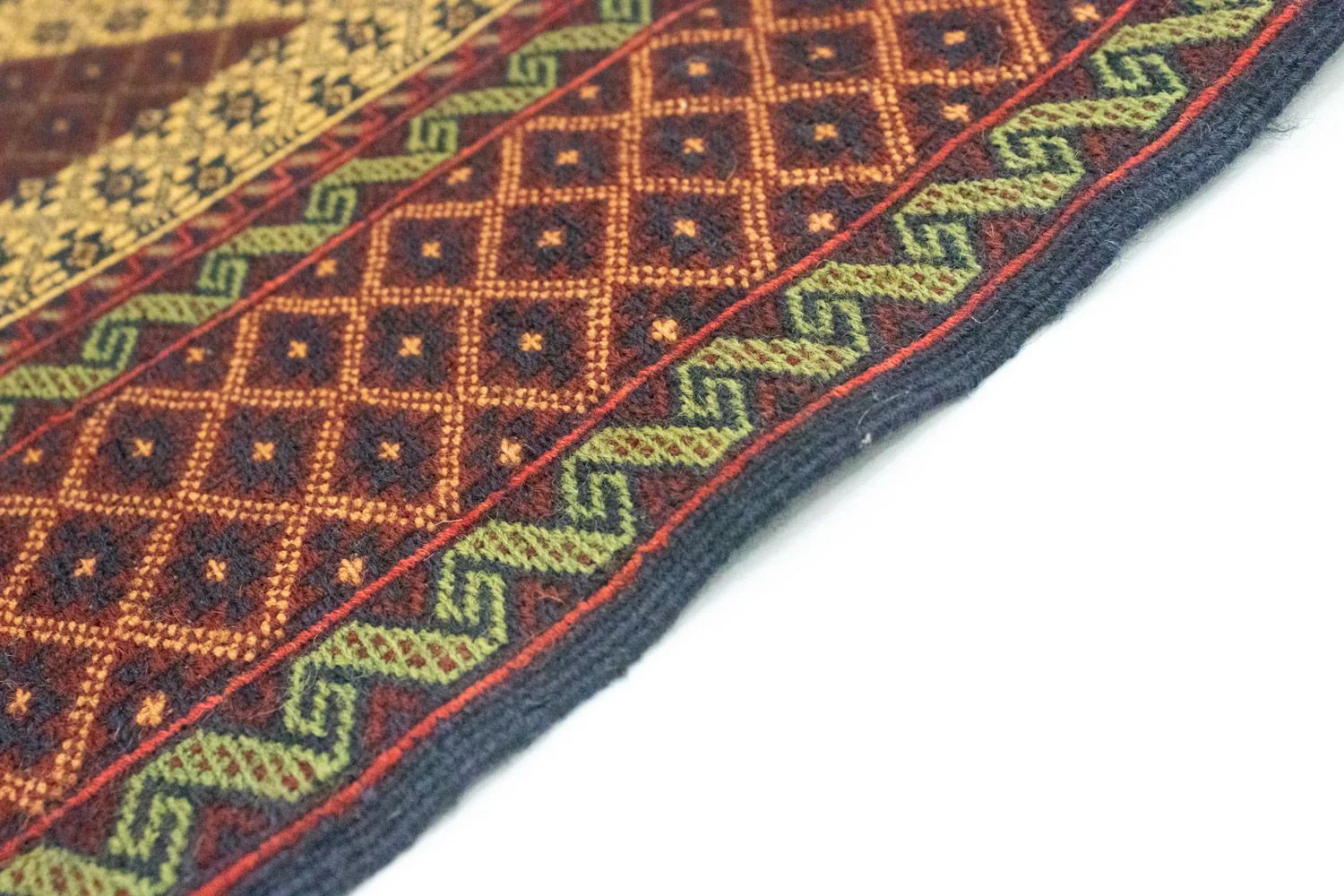 Kelim Afghan Teppich 188x85cm - Image 3