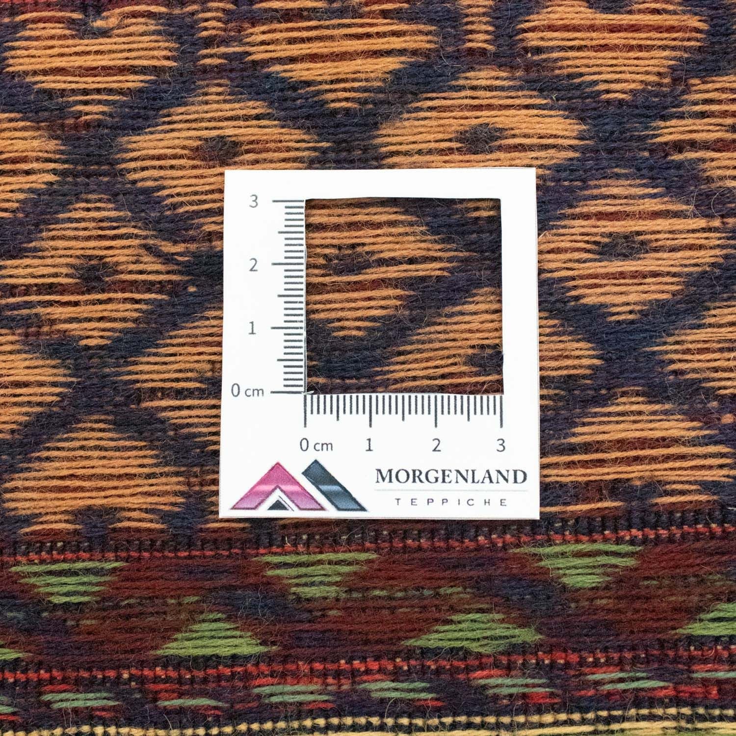 Kelim Afghan Teppich 188x85cm - Image 6