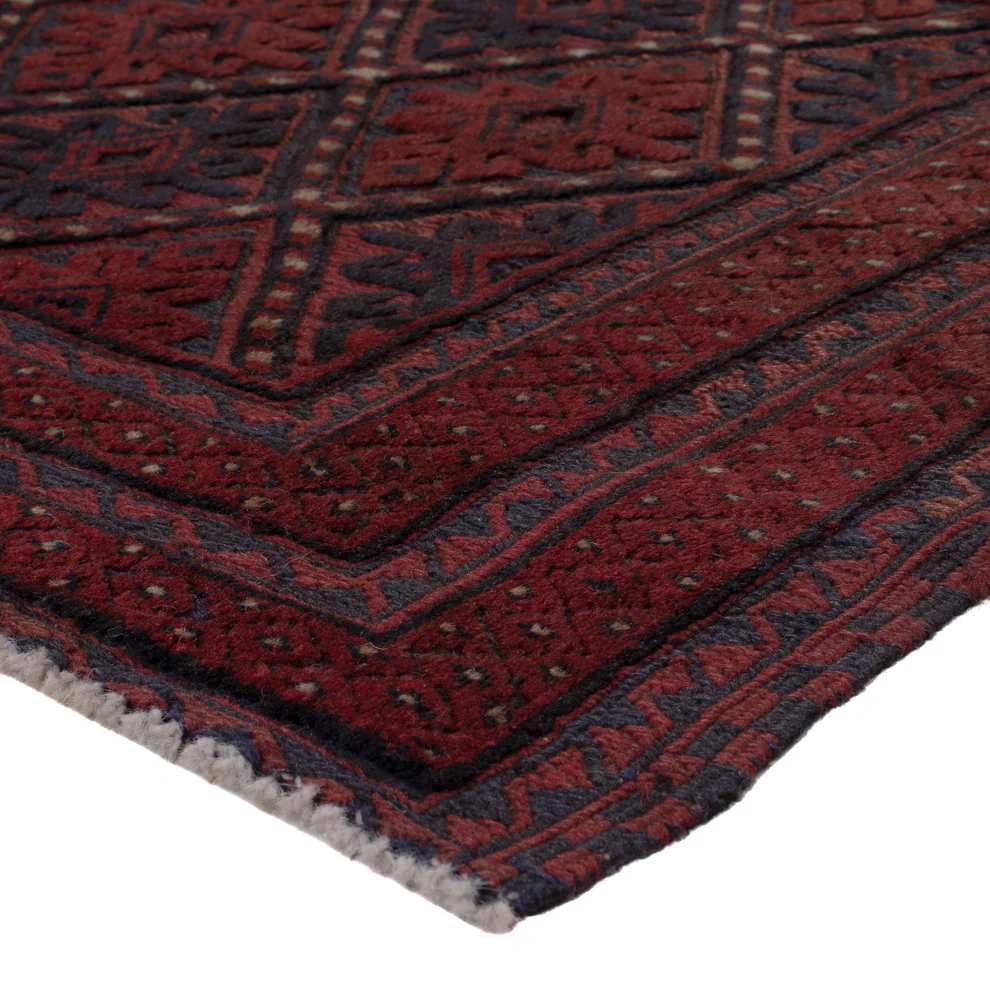 Kelim Afghan Teppich 189x146cm - Image 4