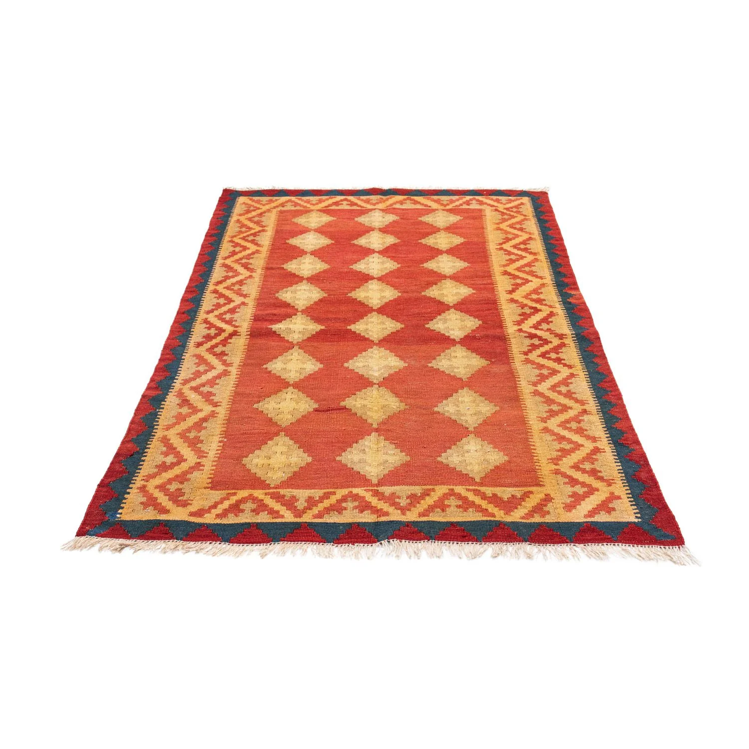 Kelim Teppich - Oriental 190 x 120 cm - orange - Image 5