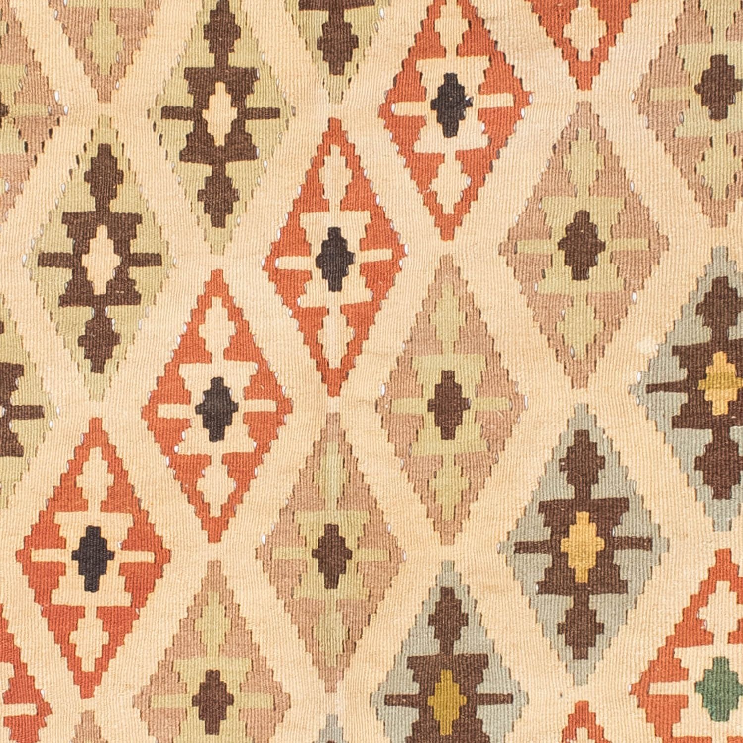 Kelim Teppich - Oriental 190 x 144 cm - beige - Image 2