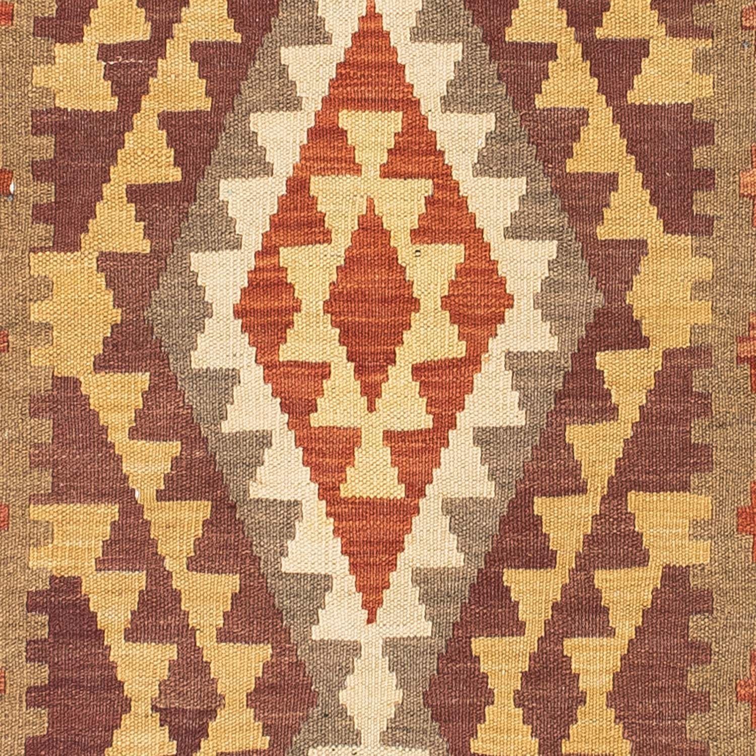 Kelim Teppich - Oriental 191 x 78 cm - hellbraun - Image 2