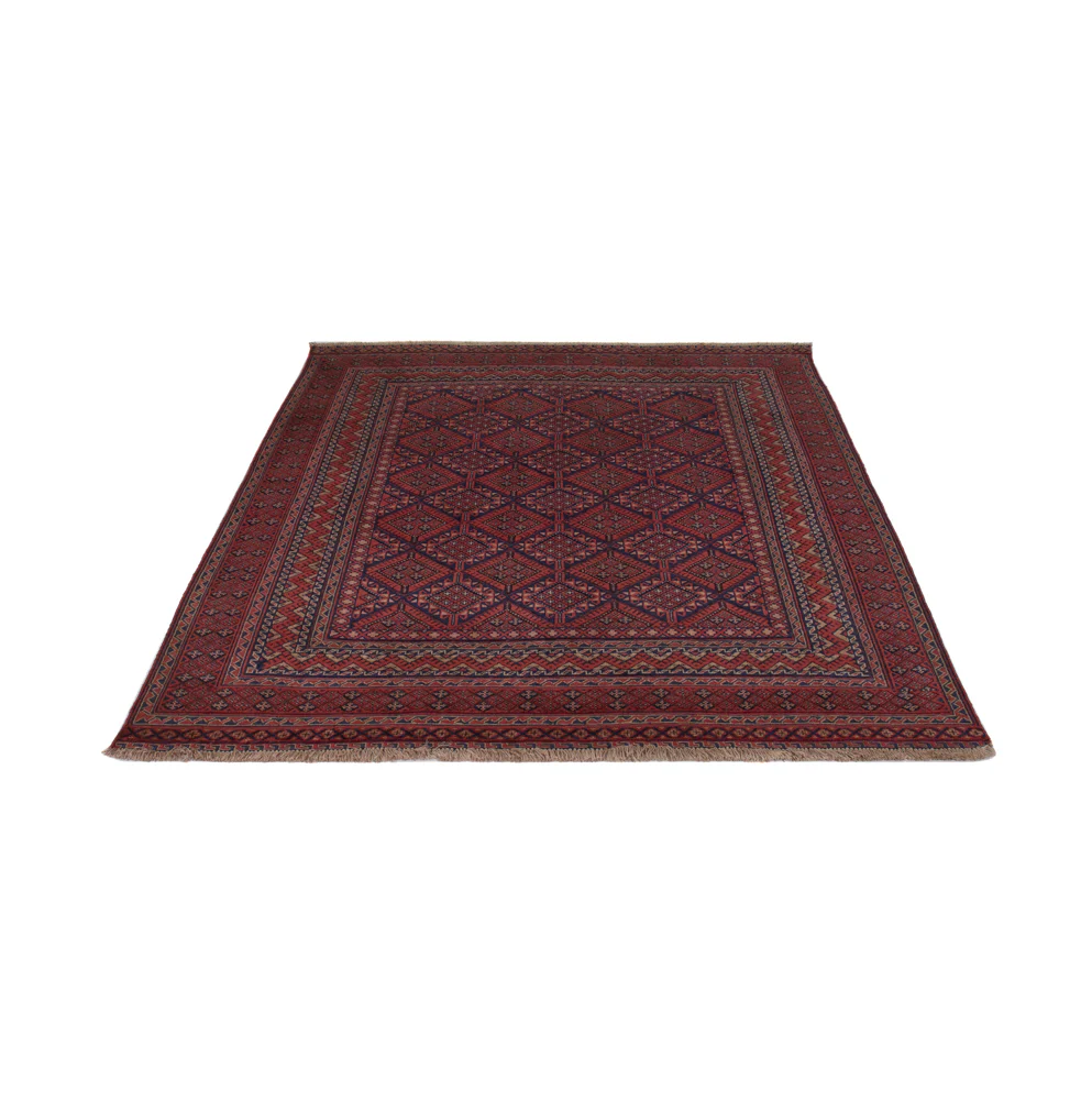 Kelim Afghan Teppich 192x148cm - Image 6