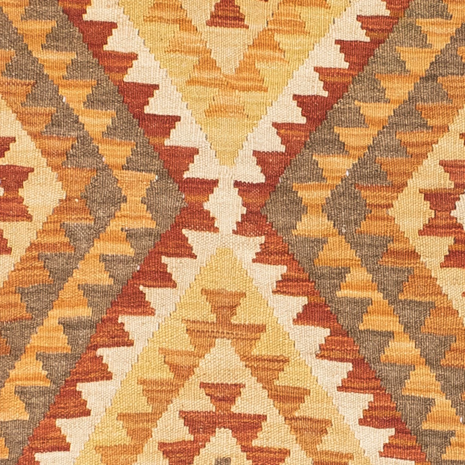 Kelim Teppich - Oriental 192 x 69 cm - hellbraun - Image 2