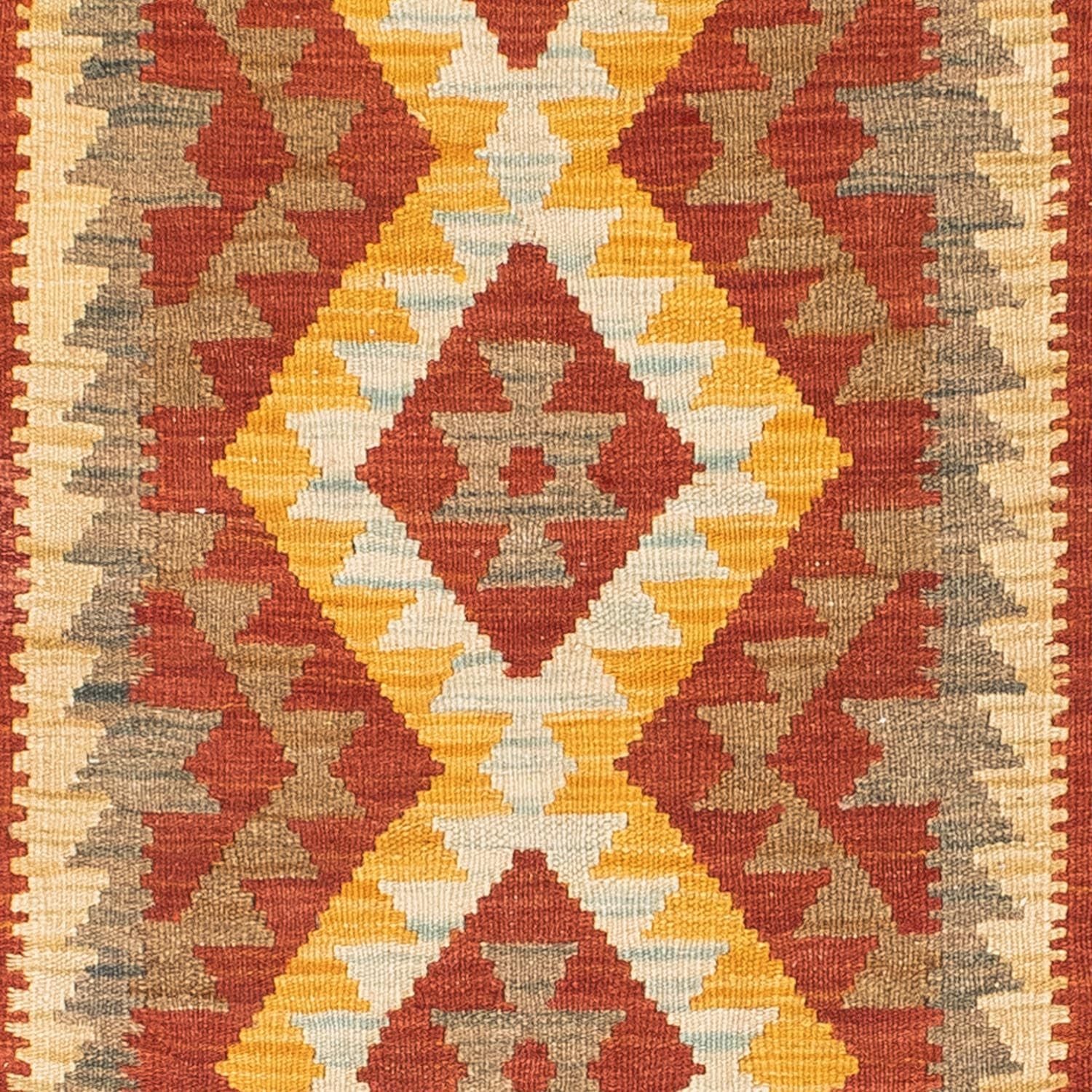 Kelim Teppich - Oriental 192 x 76 cm - rost - Image 2