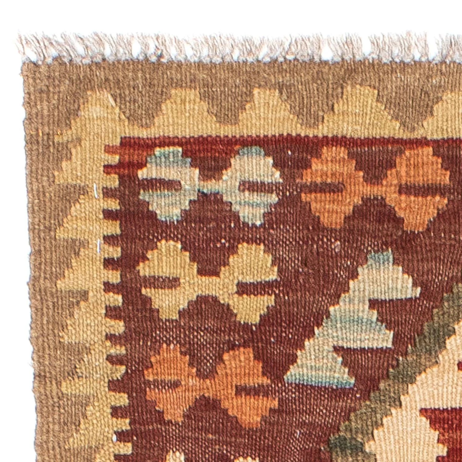 Kelim Teppich - Oriental 192 x 76 cm - braun - Image 3