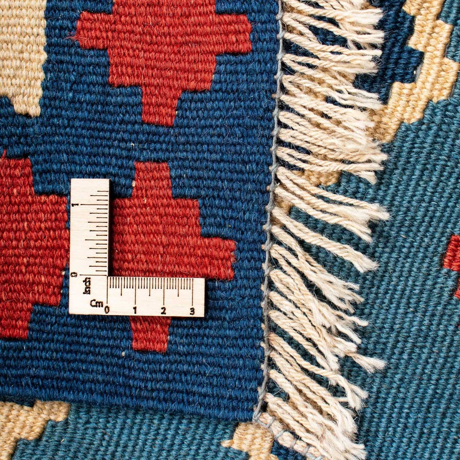 Kelim Teppich - Oriental 193 x 152 cm - blau - Image 6