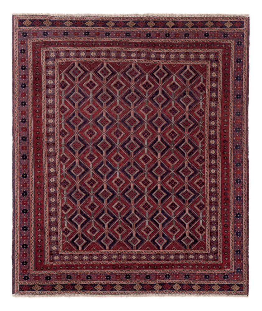 Kelim Afghan Teppich 193x162cm