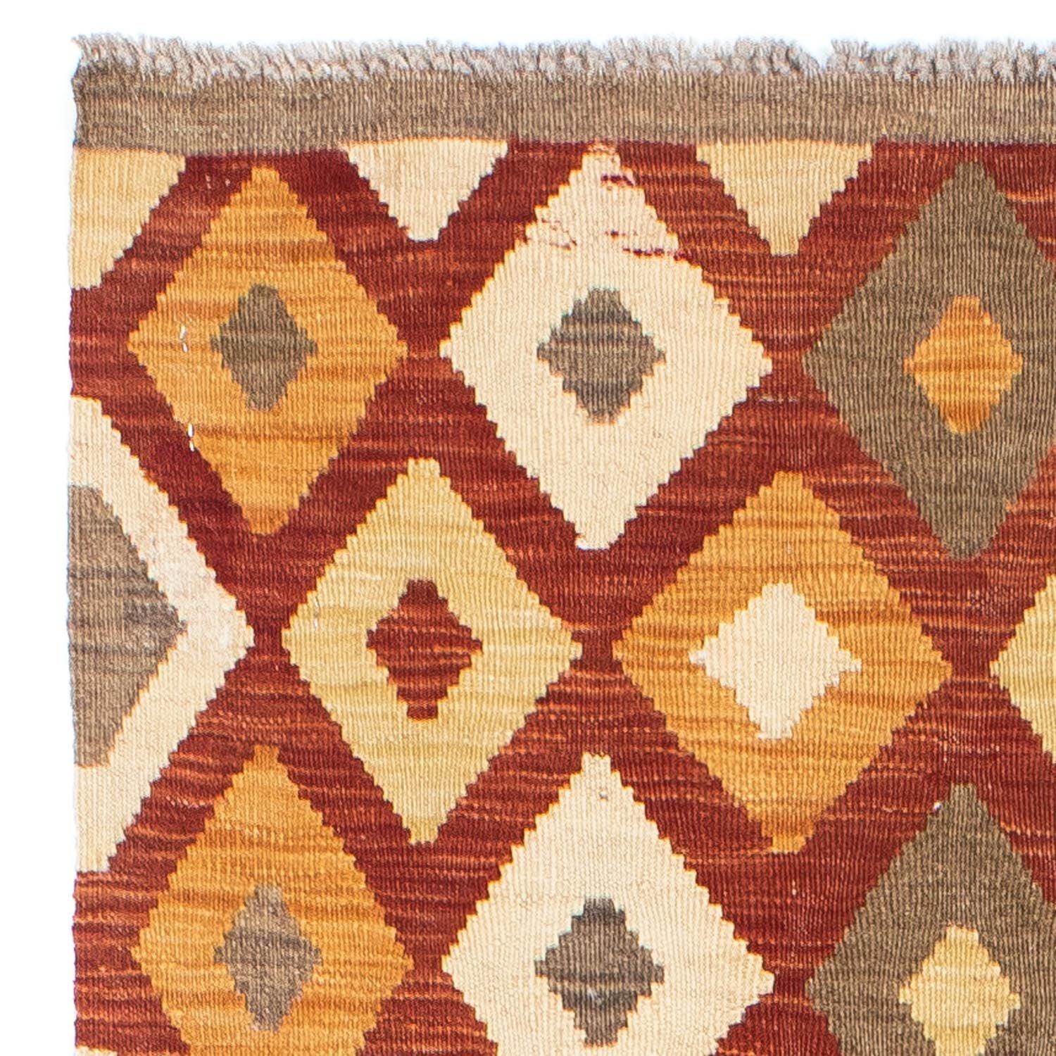 Kelim Teppich - Oriental 193 x 73 cm - rost - Image 3