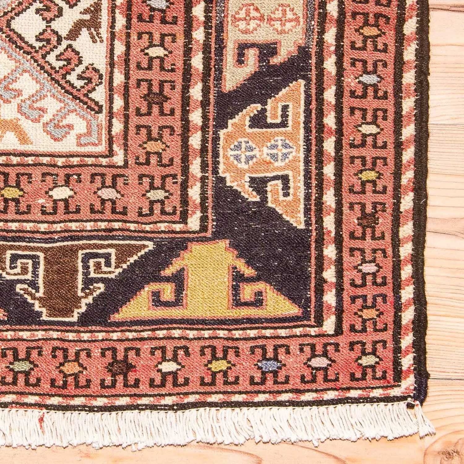 Kelim Seide Teppich 194x122cm - Image 3